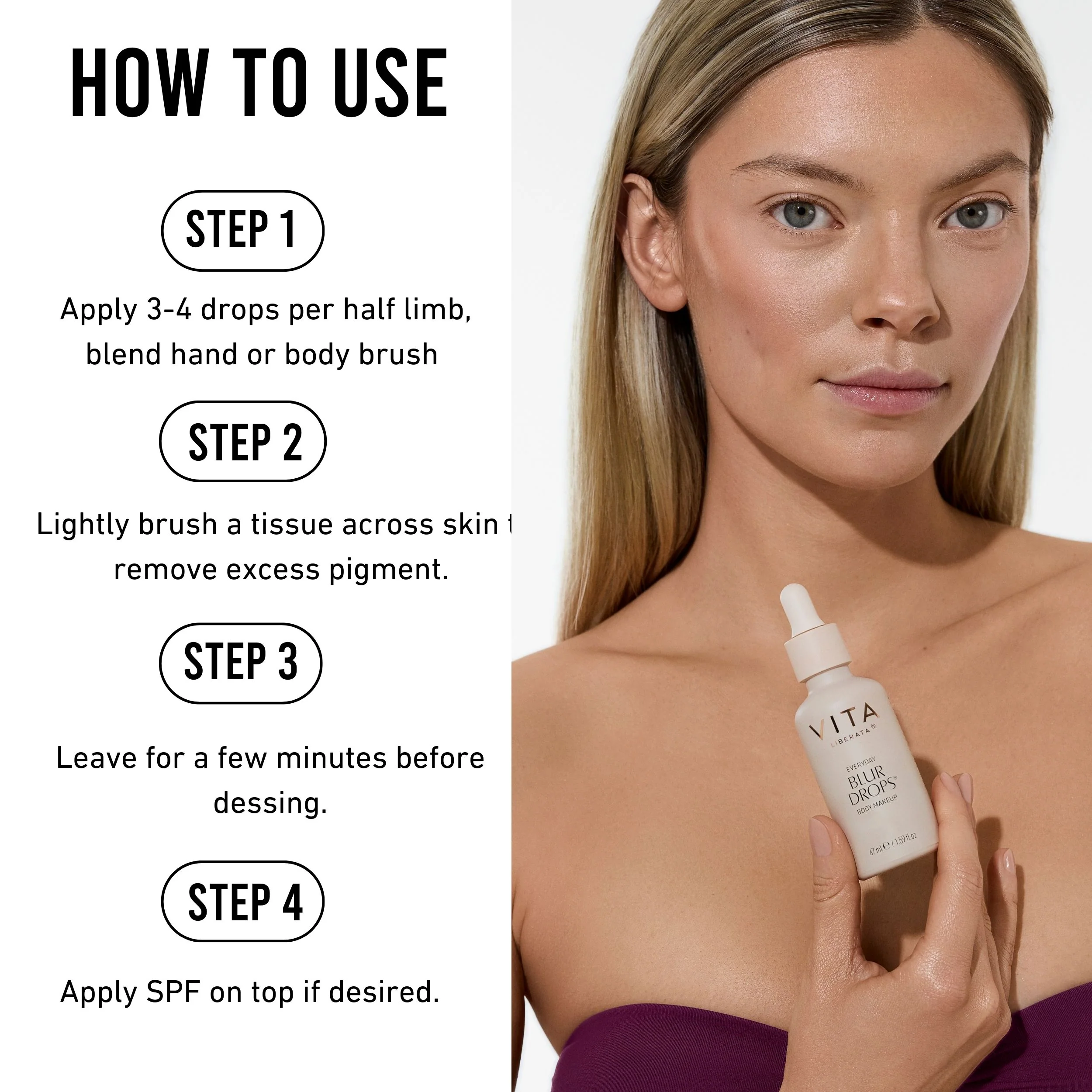 EVERY DAY BLUR DROPS®, BODY MAKEUP, MEDIUM - Image 6