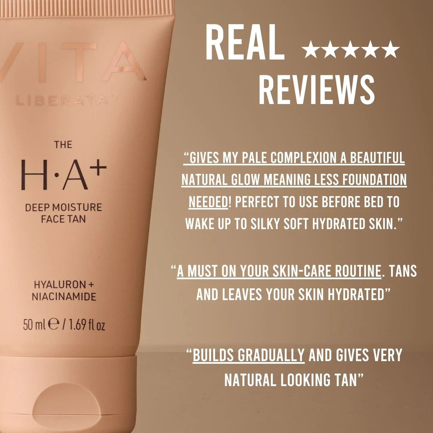 THE HA + FACE TAN WITH NIACINAMIDE - Image 11