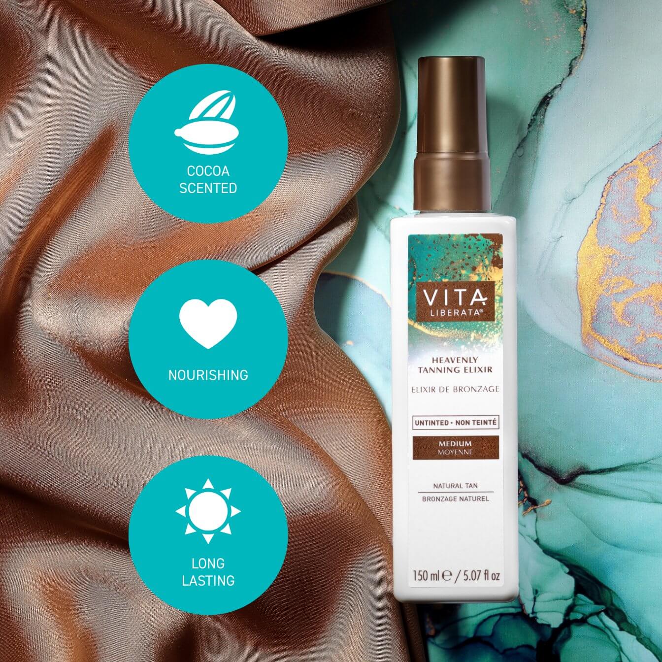 UNTINTED HEAVENLY TANNING ELIXIR MEDIUM - Image 4
