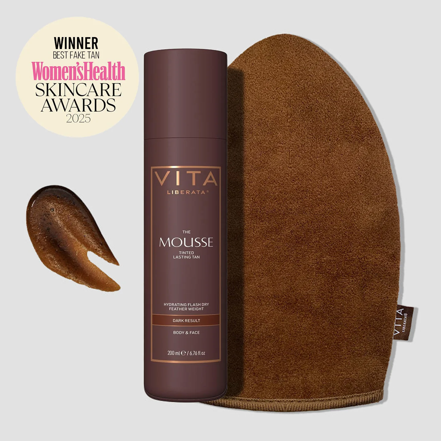 THE MOUSSE DARK & MITT SET